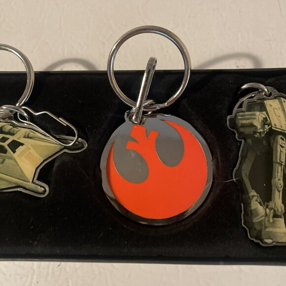 Star Wars Battle of Hoth 1896 of 5000 3 Piece Key Chain Set Limited Edition - Picture 3 of 6
